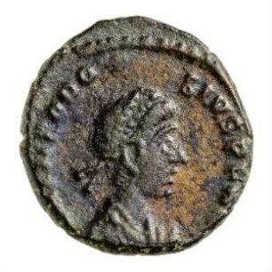 Münze, Aes 4, 379 - 395 n. Chr.