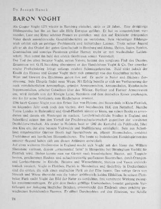 Dr. Joseph Hunck. Baron Voght.