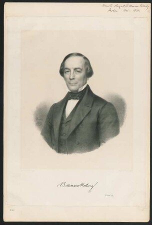 [Bildnis Moritz August von Bethmann Hollweg]