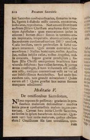 212-217, Meditatio V