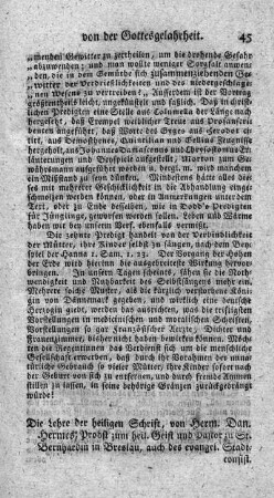 Die Lehre der heiligen Schrift. T.1.