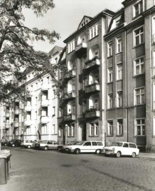 Dresden-Neustadt, Pestalozziplatz 10. Wohnhaus (um 1910)