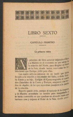 Libro sexto