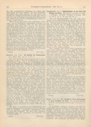 432-433 [Rezension] Rieker, Karl, Die evangelische Kirche Württembergs in ihrem Verhältnis zum Staat