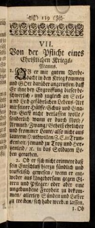 139-145, VII. Von der Pflicht eines christlichen ...