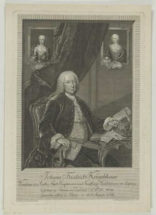 Bildnis des Johann Friedrich Krumbhaar