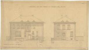 Billing, Hermann; Singen; Krankenhaus - Chefarztwohnhaus (Ansichten)
