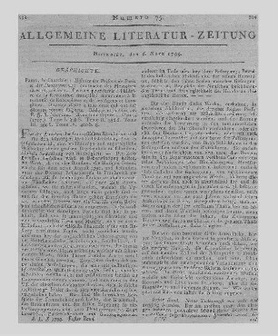 Nougaret, P. J. B.: Histoire des prisons de Paris et des départemens. T. 1-4. Paris: [Courcier u.a.] 1797