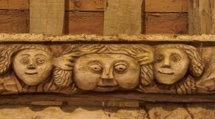 Frankreich. Bretagne. Finistere. Come. Chapelle Saint Come. Dachstuhl. Mitte 17 Jahrhundert