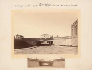 Niederschlesisch-Märkische Eisenbahn, Überbrückung der Jakobstraße, Görlitz: Ansicht
