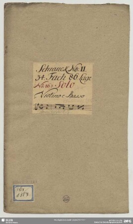 Sonatas - Mus.2-R-8,81 : vl, bc - G; GraunWV Av:XVII:35