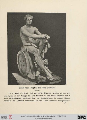 21/22: Eine neue Replik des Ares Ludovisi