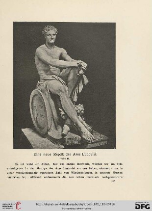 21/22: Eine neue Replik des Ares Ludovisi