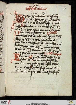 Officium de sancta otilia virgine