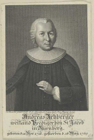 Bildnis des Andreas Rehberger