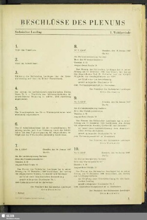[Beschlüsse 1-50]