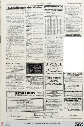 Nr. 15 (10. Apr. 1932), S. 4: Preisberichte