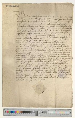 Präsentation an Propst Jacob Schomaker für eine Vikarie am Annenaltar der Nicolaikapelle ("Henningesche Kapelle") [lat].