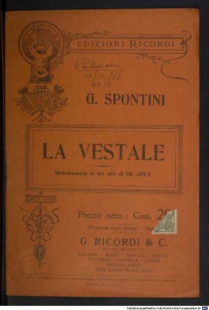 La vestale