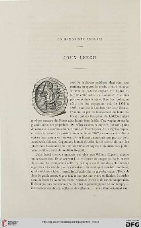 2. Pér. 11.1875: Un humoriste anglais: John Leech