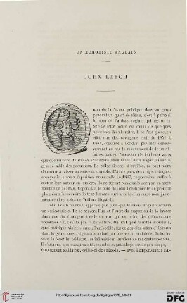 2. Pér. 11.1875: Un humoriste anglais: John Leech