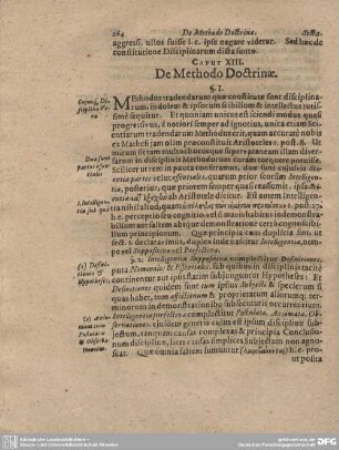 Caput XIII. De Methodo Doctrinae.