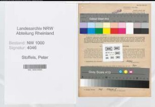 Entnazifizierung Peter Stoffels, geb. 22.11.1904 (Aufseher)