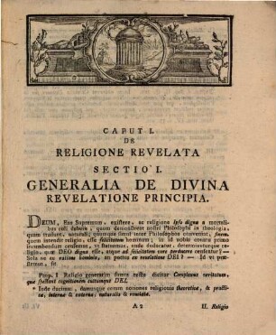 Propositiones de religione revelata, Christiana, catholica in systema redactas