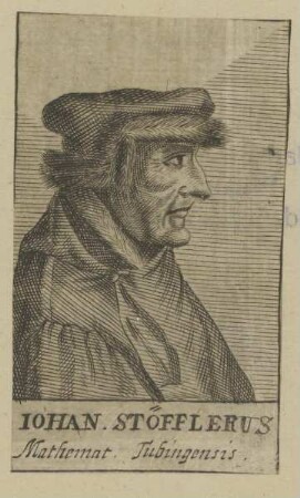 Bildnis des Iohannes Stöfflerus
