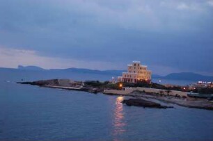 Insel Sardinien - Hotel am Meer : Bucht von Alghero, Westküste, mit Hotel Villa Las Tronas, 2006