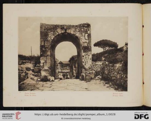 24. Porta Nolana - Porte de Nola - Nolane Gate - Nolana Thor