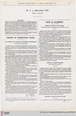 No 2 (Mars-Avril 1859)