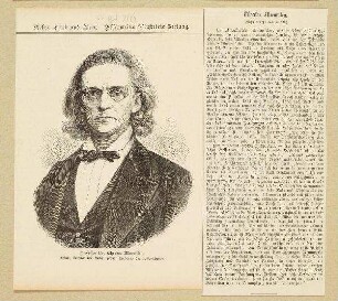 Bildnis von Theodor Mommsen (1817-1903)