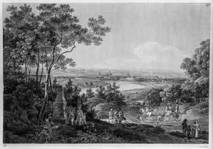 Blick auf Dresden