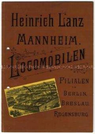 Illustrierter Katalog Nr. 348 über Lokomobilen