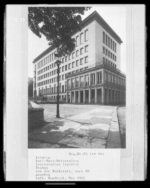 Universität, Anatomisches Institut