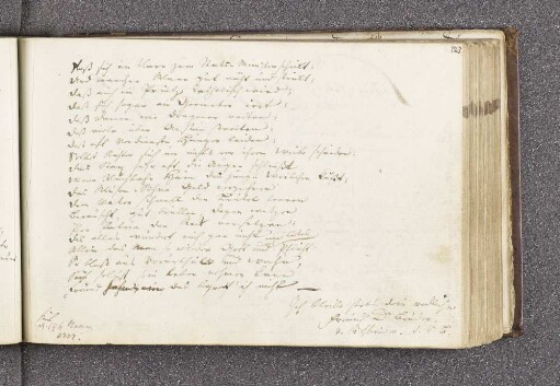 von Rehbinder. – Incipit: Daß sich ein Narr zum Rats- Minister schickt und mancher Wann gut näht und strickt,. – Kiel, 14.05.1777
