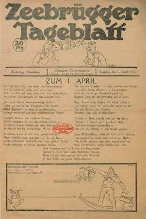 2.1917: Zeebrügger Tageblatt