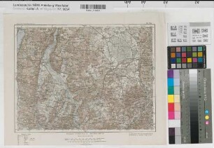 Deutsches Reich Karte des Deutschen Reiches Nr. 651 Tölz 1901 1 : 100 000 28 x 37 Topographisches Bureau des Bayerischen Generalstabs Benkhausen