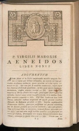 P. Virgilii Maronis Aeneidos Liber Nonus