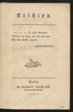 Aristipp