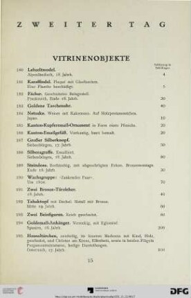 Zweiter Tag (Nr. 180-358)