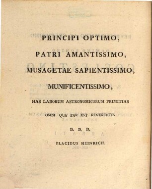 De longitudine et latitudine geographica urbis Ratisbonae : tentamen primum