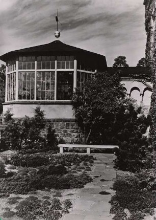 Hakeburg (Wohnsitz des Reichspostministers), Kleinmachnow: Wintergarten
