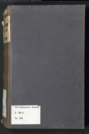 Gogerichtsregister Amt Schwalenberg