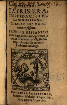 De amore Dei meditationes piissimae
