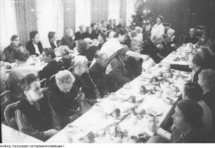 Volkssolidarität. Weihnachtsfeier für Veteranen, Dezember 1963