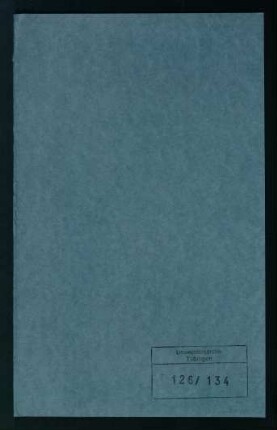 Eduard Elwert (1805 - 1865). Personalakte des Lehrkörpers : Akte betreffend Eduard Elwert, ordentlicher Professor für Dogmatik und alttestamentliche Theologie
