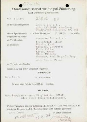 Lorch, Anna