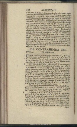 Liber XVIII. De Contrahenda Emptione, [et]c